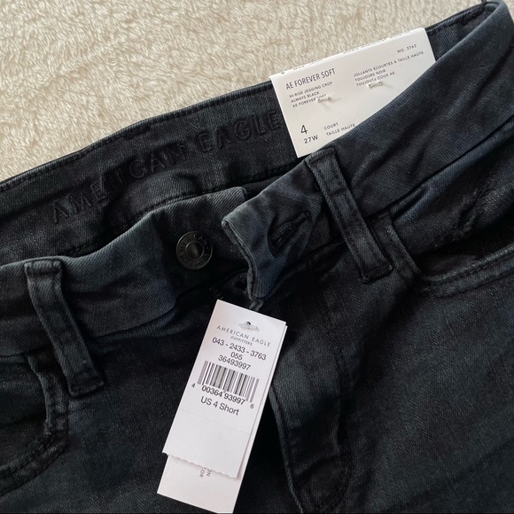 NWT AE Ripped High Waist Jeggings - Picture 4 of 8